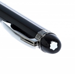 Pre Owned Montblanc StarWalker Midnight Black Resin Ruthenium Coated Ballpoint Pen