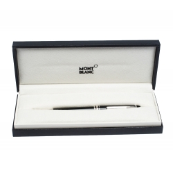 Pre Owned  Montblanc Meisterstuck Pix Black Resin Platinum Finish Ballpoint Pen 