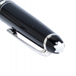 Pre Owned  Montblanc Meisterstuck Pix Black Resin Platinum Finish Ballpoint Pen 