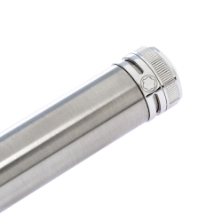 Pre Owned Montblanc Heritage Collection Silver Tone Rollerball Pen