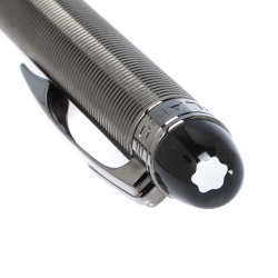 Pre Owned Montblanc StarWalker Midnight Black Ruthenium Plated Metal Ballpoint Pen