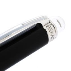 Pre Owned Montblanc StarWalker Black Resin Silver Tone Ballpoint Pen