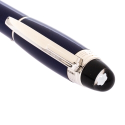 Pre Owned Montblanc StarWalker Cool Blue SIlver Tone Metal Fineliner Pen