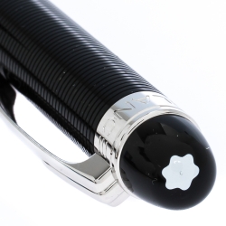 Pre Owned Montblanc StarWalker Doue Textured Two Tone Ballpoint Pen