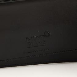 Pre Owned MontBlanc Black Leather Meisterstuck Wallet 