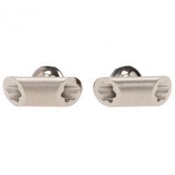 مملوكة مسبقًا Montblanc Silver Cufflinks