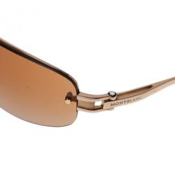 مملوكة مسبقًا Montblanc Gold Frame MB83S Sunglasses