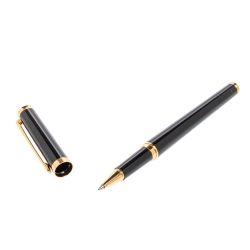 Pre Owned Montblanc Black Noblesse Oblige Rollerball Pen