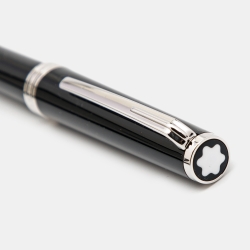 Pre Owned Montblanc PIX Black Resin Silver Tone Ballpoint Pen