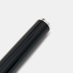 Pre Owned Montblanc PIX Black Resin Silver Tone Ballpoint Pen