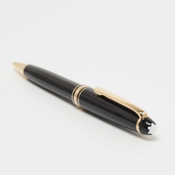 Pre Owned Montblanc Meisterstück Resin Gold Tone Ballpoint Pen