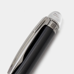 Pre Owned قلم حبر جاف مون بلان ستار واكر ميدنايت راتنج اسود وذهب وردي اللون