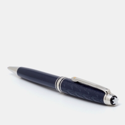 Pre Owned Montblanc Meisterstück Le Petit Prince Classique Blue Resin Ballpoint Pen