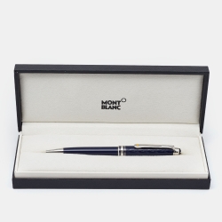 Pre Owned Montblanc Meisterstück Le Petit Prince Classique Blue Resin Ballpoint Pen