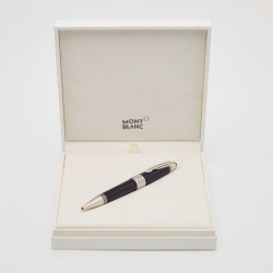 Pre Owned Montblanc John F. Kennedy Special Edition Resin Silver Tone Ballpoint Pen