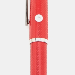 Pre Owned Montblanc Great Characters James Dean Special Edition Resin Silver Tone Ballpoint Pen