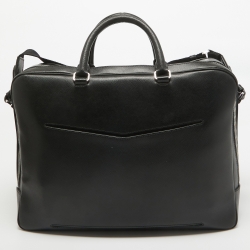 Pre Owned Montblanc Black Leather Large Sartorial Document Case