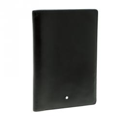 Pre Owned Montblanc Black Leather Wallet Organiser