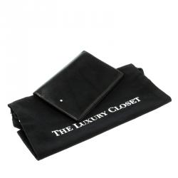 Pre Owned Montblanc Black Leather Wallet Organiser