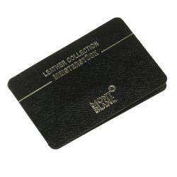 Pre Owned Montblanc Black Leather Meisterstuck Bifold Wallet