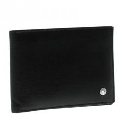 Pre Owned MontBlanc Black Leather Westside Wallet