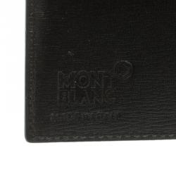 Pre Owned MontBlanc Black Leather Westside Wallet