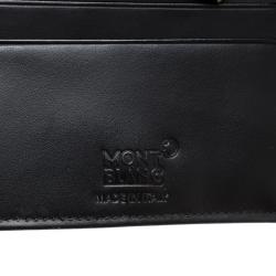 Montblanc Black Nylon Nightflight 4cc Money Clip Wallet