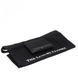 Montblanc Black Nylon Nightflight 4cc Money Clip Wallet