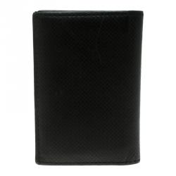 Pre Owned Montblanc Black Leather Meisterstuck Card Holder