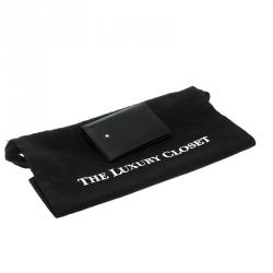 Pre Owned Montblanc Black Leather Meisterstuck Card Holder