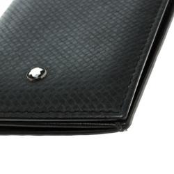 Pre Owned Montblanc Black Leather Meisterstuck Card Holder