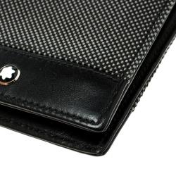 Pre Owned Montblanc Meisterstuck Canvas Business Card Holder