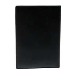 Pre Owned Montblanc Black Leather Meisterstuck Passport Holder