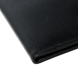 Pre Owned Montblanc Black Leather Meisterstuck Passport Holder