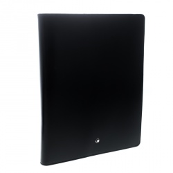 Pre Owned Montblanc Black Leather Medium Meisterstuck Notebook Organizer