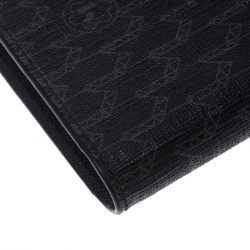 Montblanc Black Coated Canvas and Leather Signature Bifold Wallet