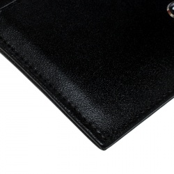 Pre Owned Montblanc Black Leather Meisterstuck Card Holder 6CC