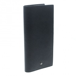 Montblanc Grey Leather Sartorial 6CC Long Wallet