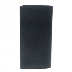 Montblanc Grey Leather Sartorial 6CC Long Wallet