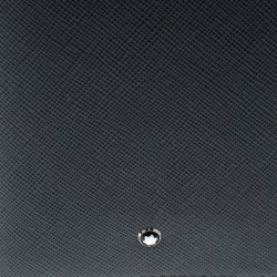 Montblanc Grey Leather Sartorial 6CC Long Wallet