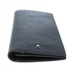Montblanc Grey Leather Sartorial 6CC Long Wallet