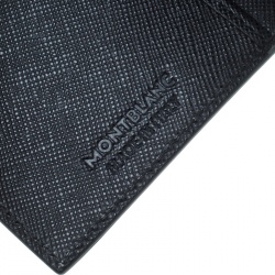 Montblanc Grey Leather Sartorial 6CC Long Wallet