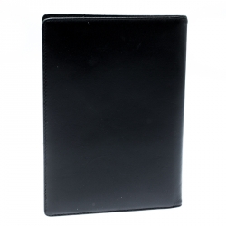 Pre Owned Montblanc Black Leather Meisterstuck Passport Holder