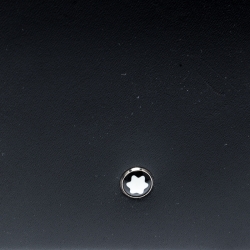 Pre Owned Montblanc Black Leather Meisterstuck Passport Holder