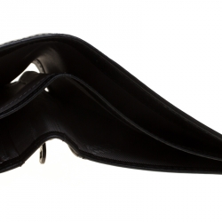 Pre Owned Montblanc Black Leather Bifold Wallet