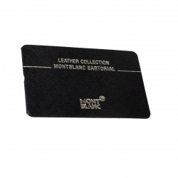 Pre Owned Montblanc Dark Brown Leather Bifold Wallet