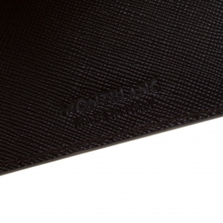 Pre Owned Montblanc Dark Brown Leather Bifold Wallet