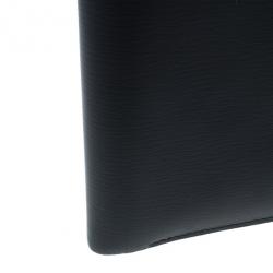 مملوكة مسبقًا محفظة مون بلان ويستسايد مع كليب للنقود جلد سوداء