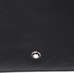 Montblanc Black Leather Nightflight Wallet