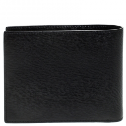 Montblanc Black Leather Westside Bifold Wallet